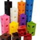 Colorful Counting Cubes Pack of 100